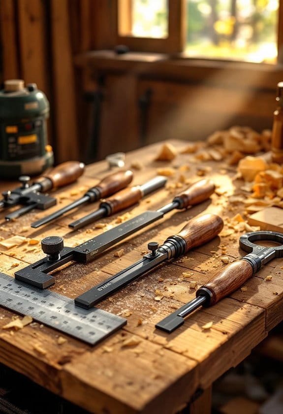 top woodwork depth gauges